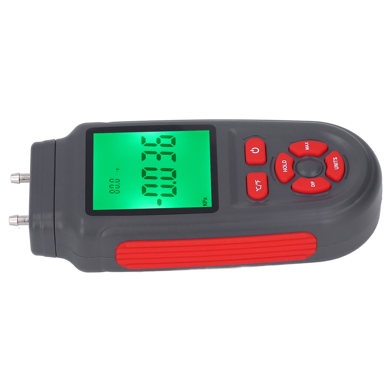 Digitales Manometer Mit Abs-gehäuse, Handliches Gerät Mit Hochpräzisem Hd-display, Hvac-gasdruckprüfgerät Für Den Einsatz Im Bergbau