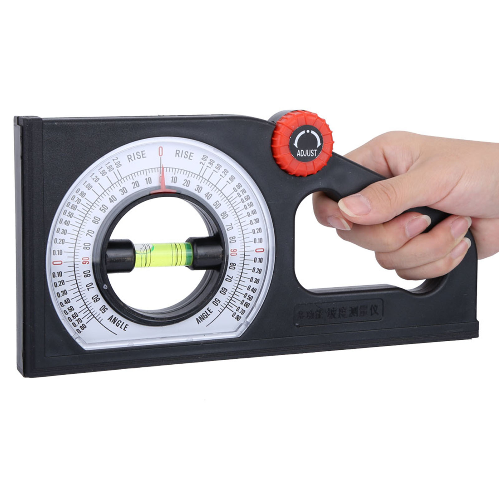 Multifunktionales Abs-neigungsmessgerät Mit Winkelmessskala (ohne Magnetismus)