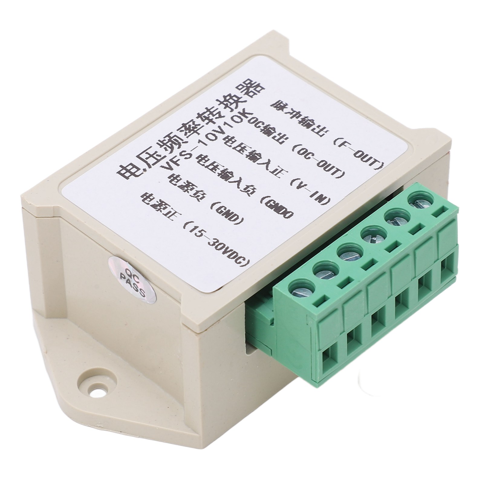 Spannungs-frequenz-wandlermodul, Abs-gehäuse, Signalumwandlungsmodul, 0–10 V Eingang, 0–10 Khz Rechteckwellenausgang