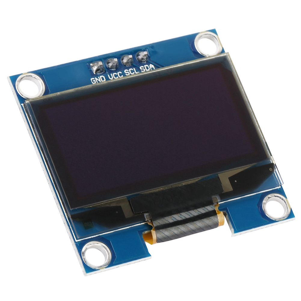 1 Stück 1,3-zoll-oled-displaymodul, I²c-kommunikation, 128x64 Pixel, Blaue Textfarbe