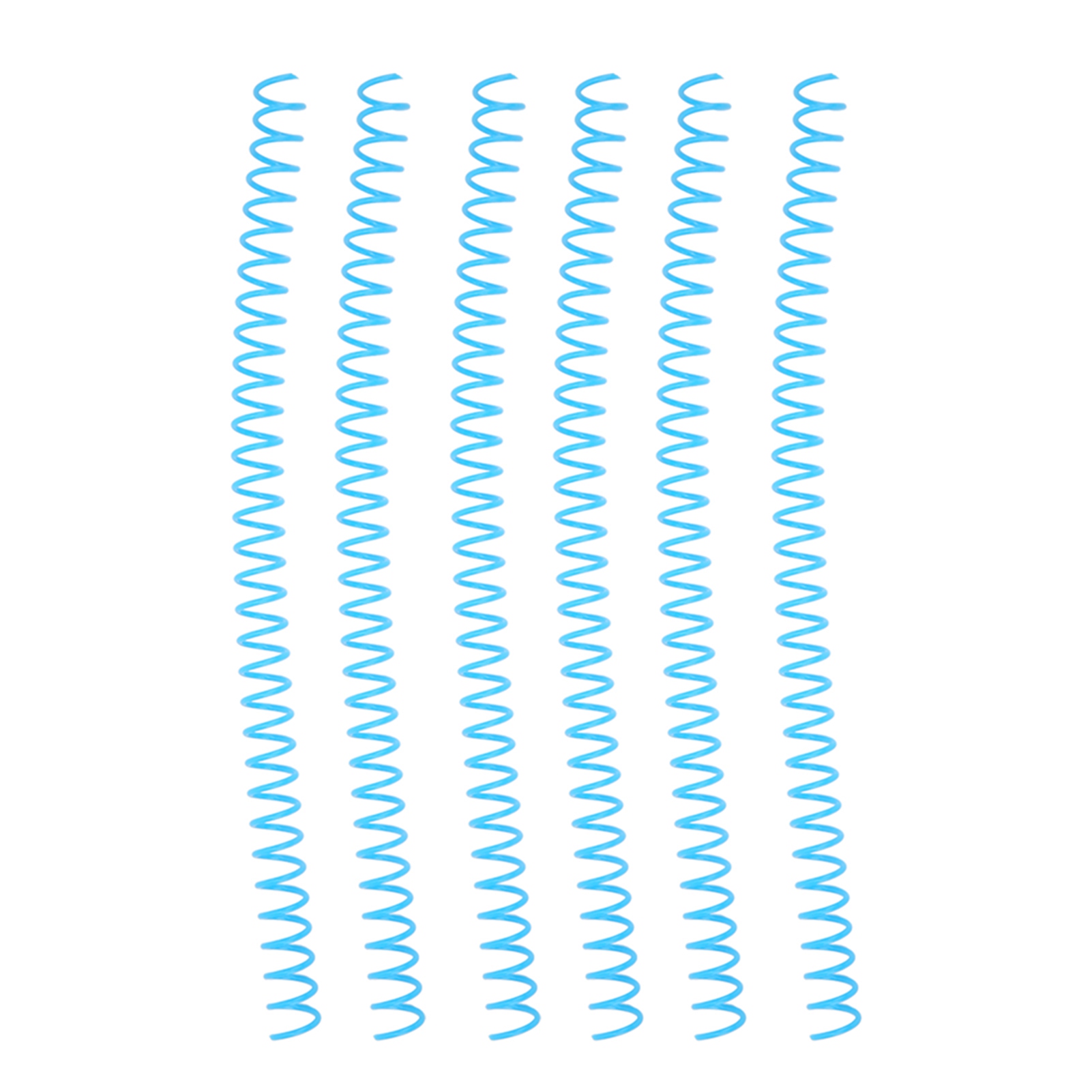 20-teiliges Spiralbindungsset Mit Großem Fassungsvermögen, 30 Löchern Und 13 Mm Durchmesser, Blau