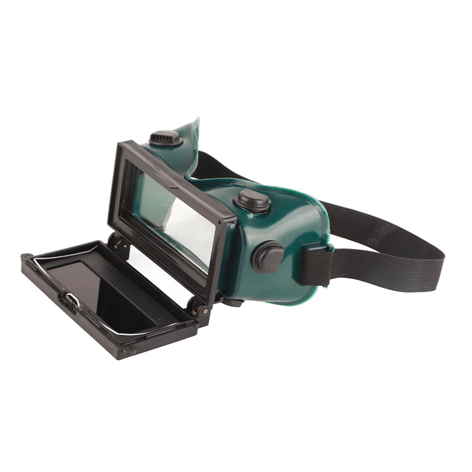 Selbstverdunkelnde Solar-schweißerbrille Mit Solareffekt (dunkelgrün)