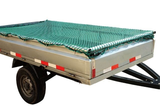 Abdecknetz für Anhänger 350 x 200 cm Transportnetz Sicherungsnetz - Trendline
