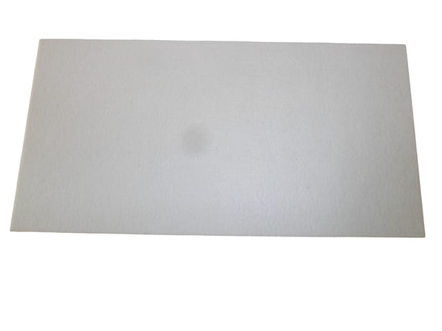 Bastelfilz 200 x 400mm Weiß Filzplatte Bastelplatte Bastelmaterial - Trendline