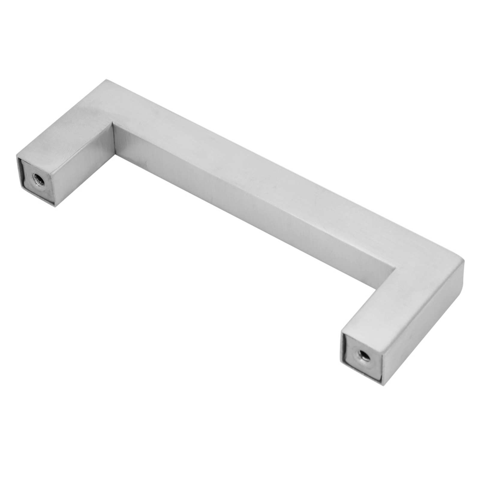 12 Mm 304 Edelstahl Silber Schrankgriff Schlichtes Design Möbeltürzubehör (128 Mm)