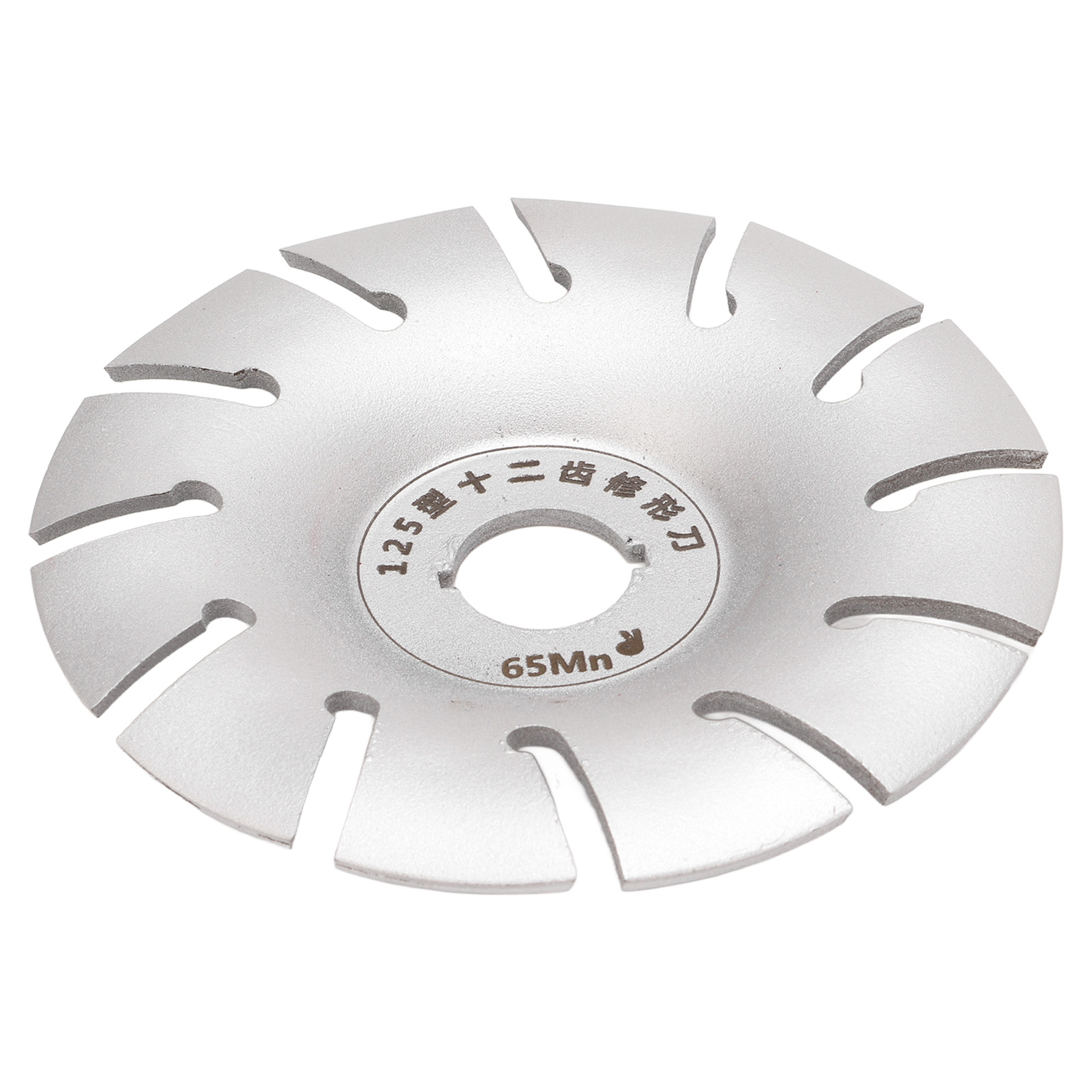 Holzschnitzscheibe 125 Mm Edelstahl 12t Zubehör Für Winkelschleifer Silber