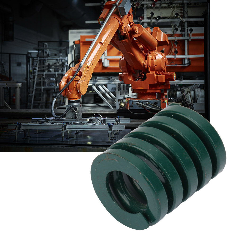 2 Stück Formfeder Für Schwere Lasten, Außendurchmesser 25 Mm, Innendurchmesser 12,5 Mm, Grün (th2550mm)