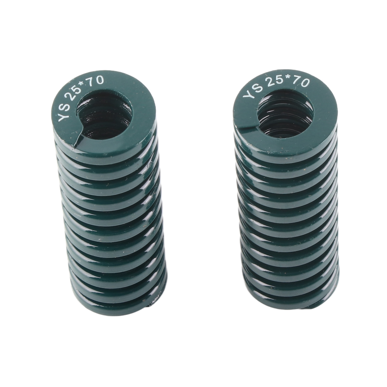 2 Stück Od 25mm Id 12.5mm Hochleistungs-formenfeder Grün (th2570mm)