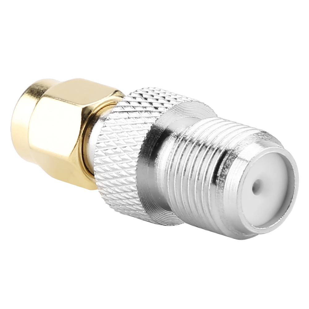 2 Stück Sma-stecker Auf F-buchse Hf-koaxialadapter, Gerader Kupplungsstecker