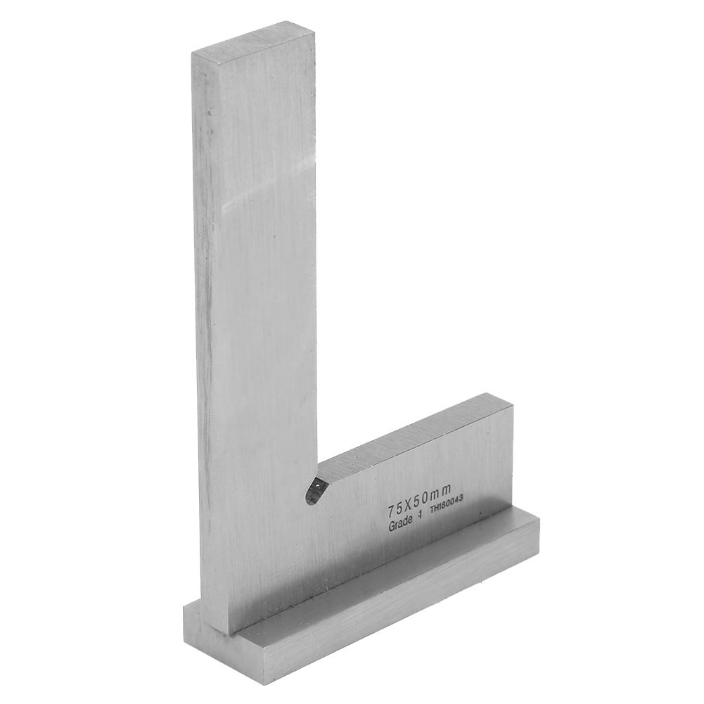 Hochpräziser, Flacher 90°-winkelmesser Aus Kohlenstoffstahl Mit Sitzen, Ingenieurwerkzeug Nr. 2