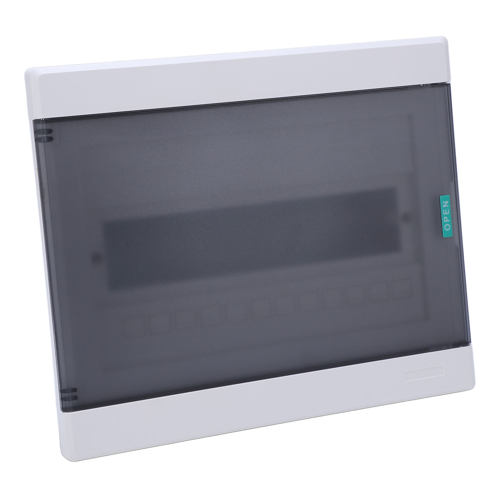12-fach Stromverteilerkasten, Edelstahlgehäuse, Transparente Pc-abdeckung, Leitungsschutzschalter, Anschlusskasten Mit Din-schiene