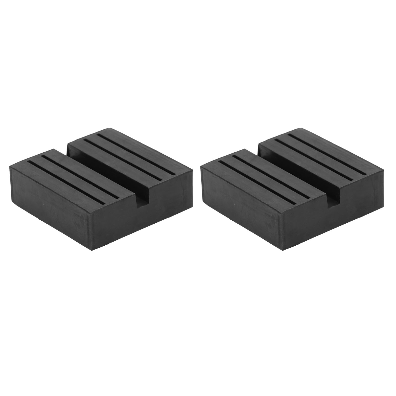 2 Stück Universal-wagenheber-gummipuffer Mit Schlitzen Für Rahmenschienen, Gute Druckfestigkeit, Wagenheber-hebeplatte Für Die Autowartung