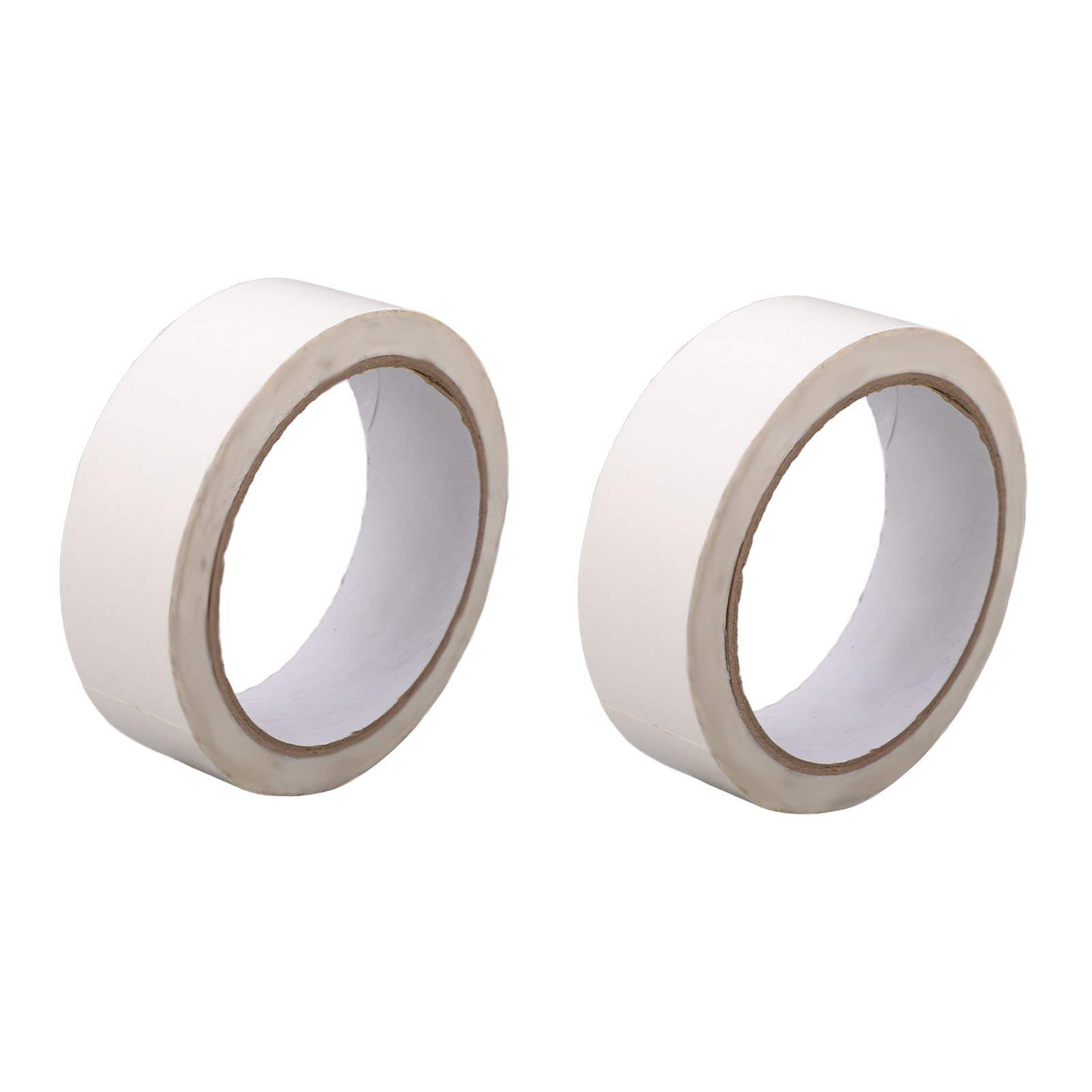 2 Stück Doppelseitiges Baumwollklebeband, 0,14 Mm Dick, 30 Mm Breit, 50 M Gesamtlänge, Hochtemperaturbeständiges Baumwollpapierklebeband