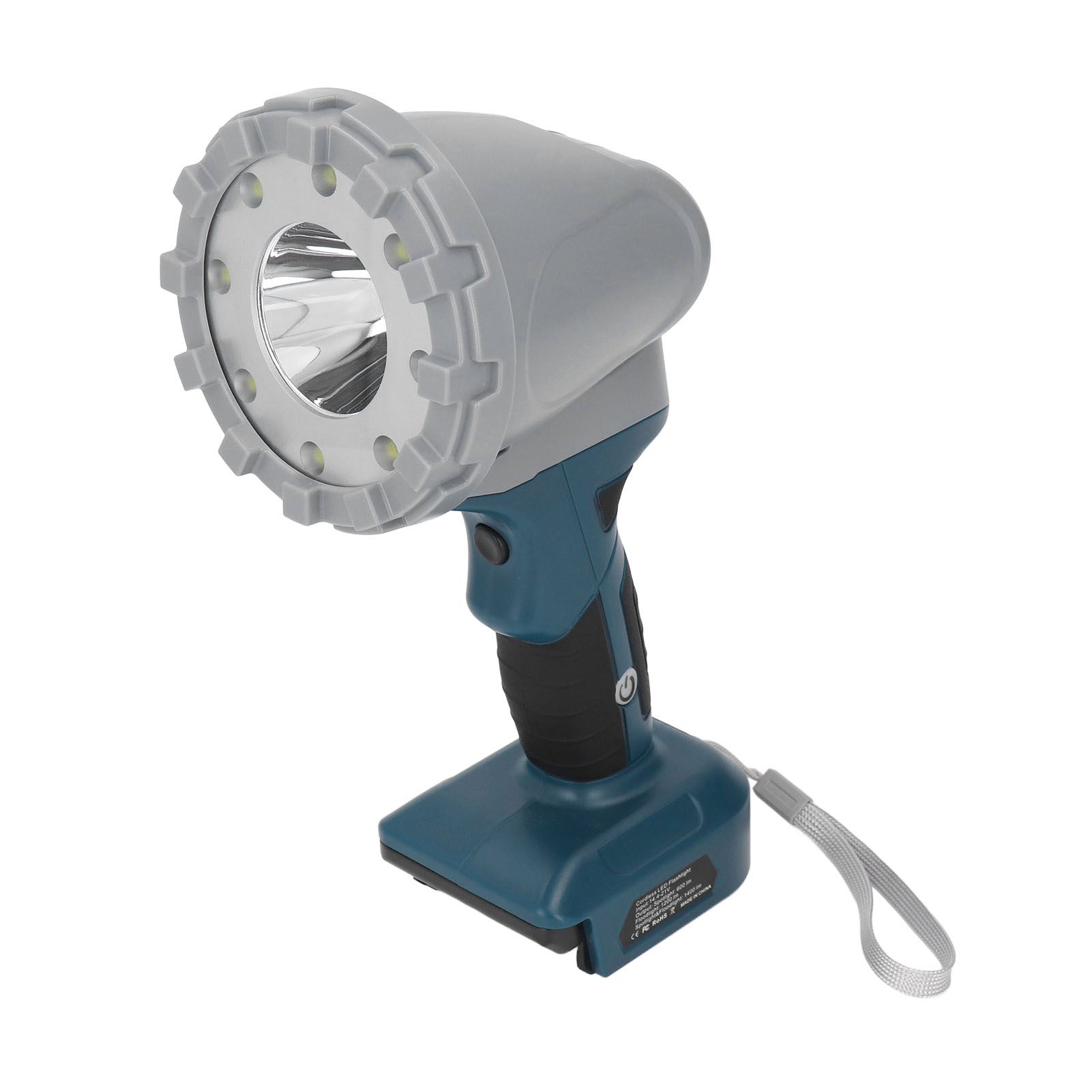 Led-handarbeitsleuchte Mit 3 Modi, 110° Drehbarem Kopf, Lithium-akku, Industrielampe