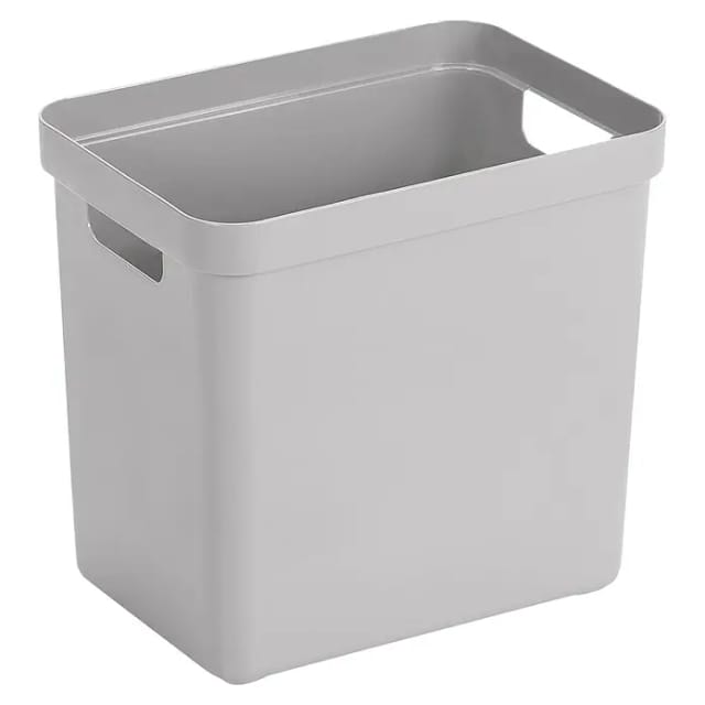 Aufbewahrungsbox Sigma Home 25 l hellgrau Boxen, Körbchen & Kisten - Sunware