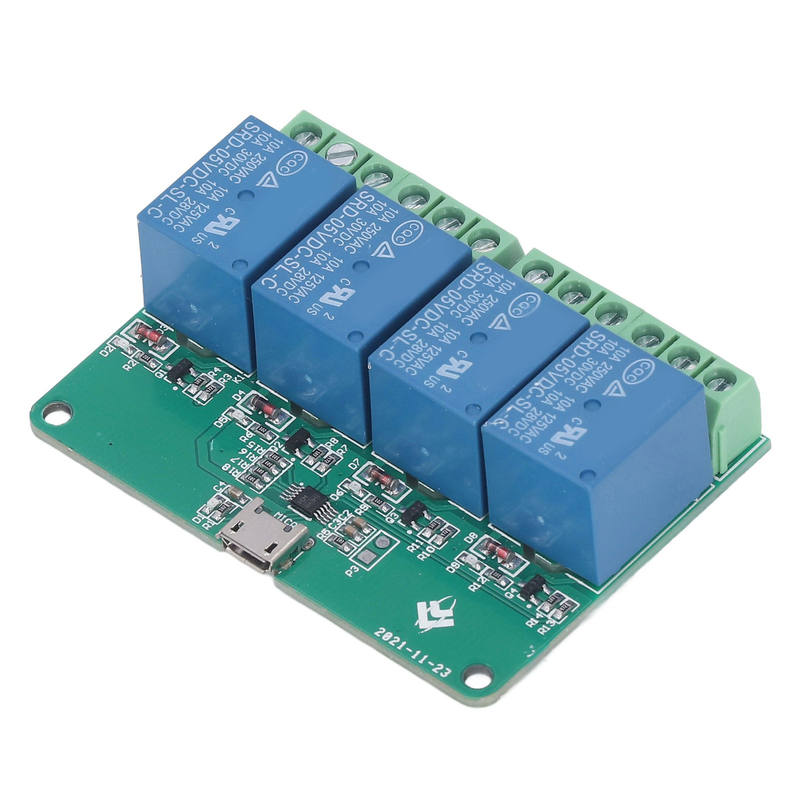 4-kanal-relaismodul 5v Für Hid-treiber, Kostenlose Usb-erweiterungsplatine, Intelligenter Pc-steuerschalter