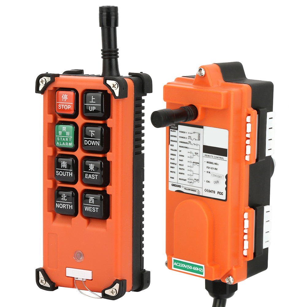 220v Industrie-funkfernbedienung Sender & Empfänger F21-e1b
