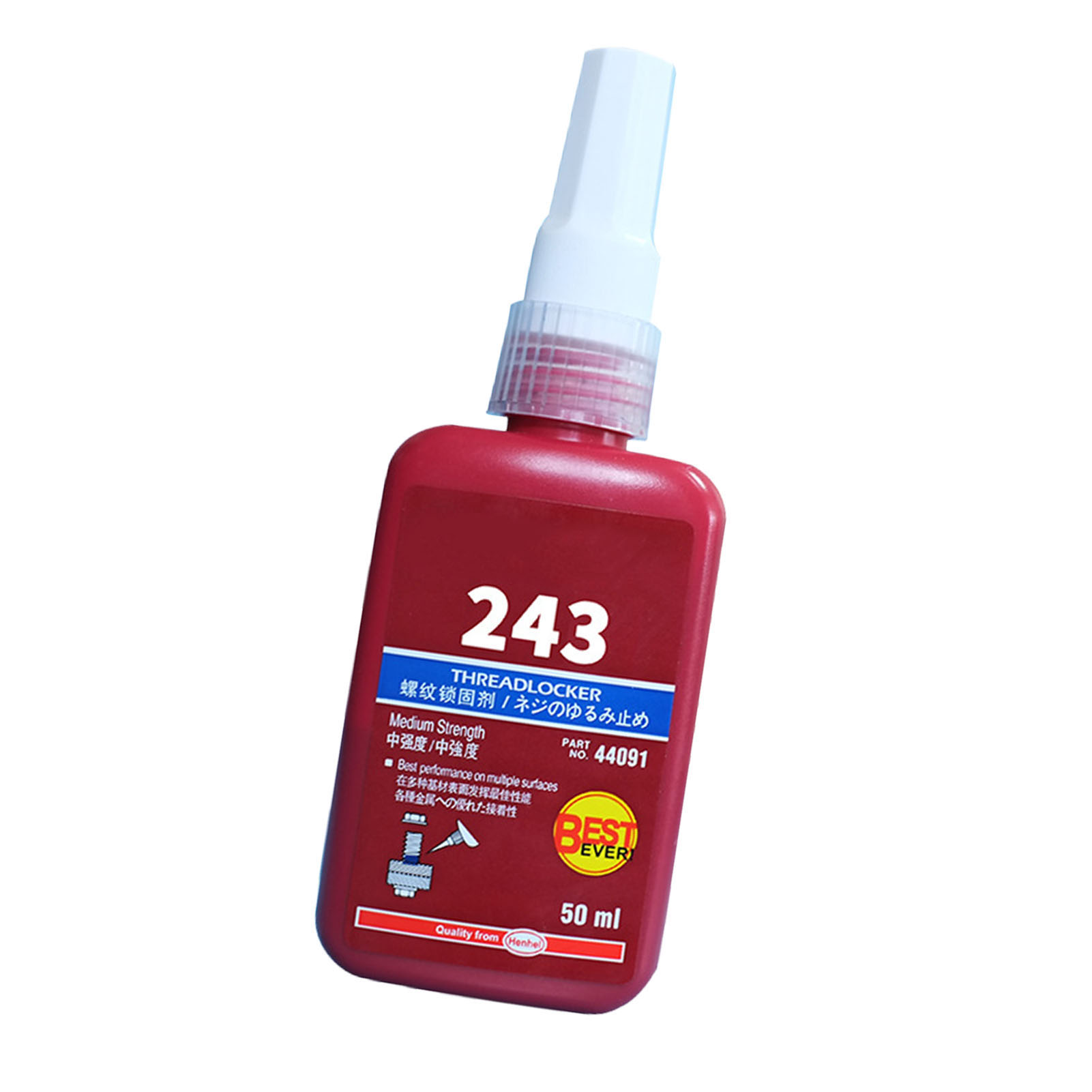 Gewindesicherung, Rostschutz, Starke Befestigungskraft, Gewindesicherungsdichtstoff, Schraubenkleber, 50 Ml