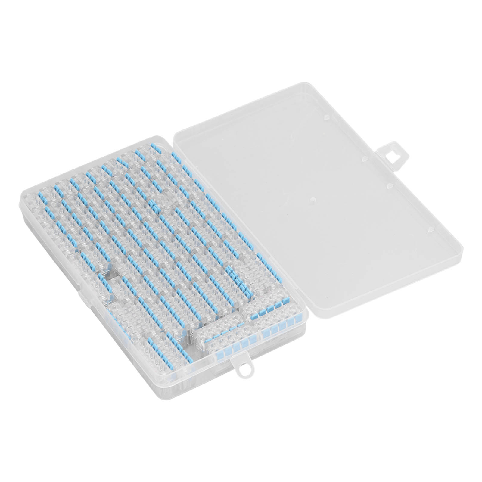 75-teiliges Hebel-drahtverbinder-set Zum Schnellen Spleißen Von Kabeln, Sortiment Mit Steckklemmen, Blau