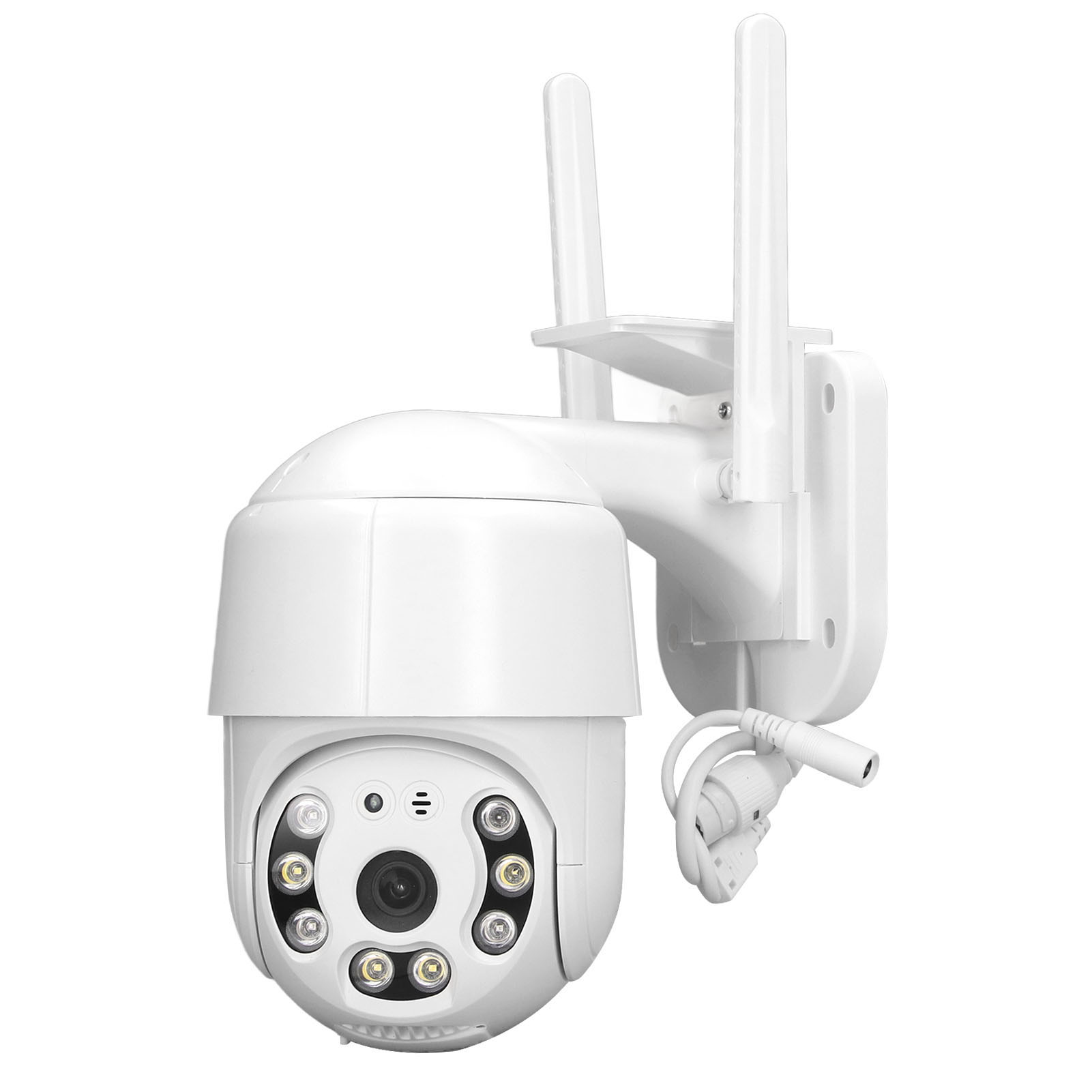 Wasserdichte Outdoor-kamera Mit Verstellbarem Winkel, Hd 1080p, Zwei-wege-gegensprechanlage, Wlan-überwachungskamera Für Den Heimschutz