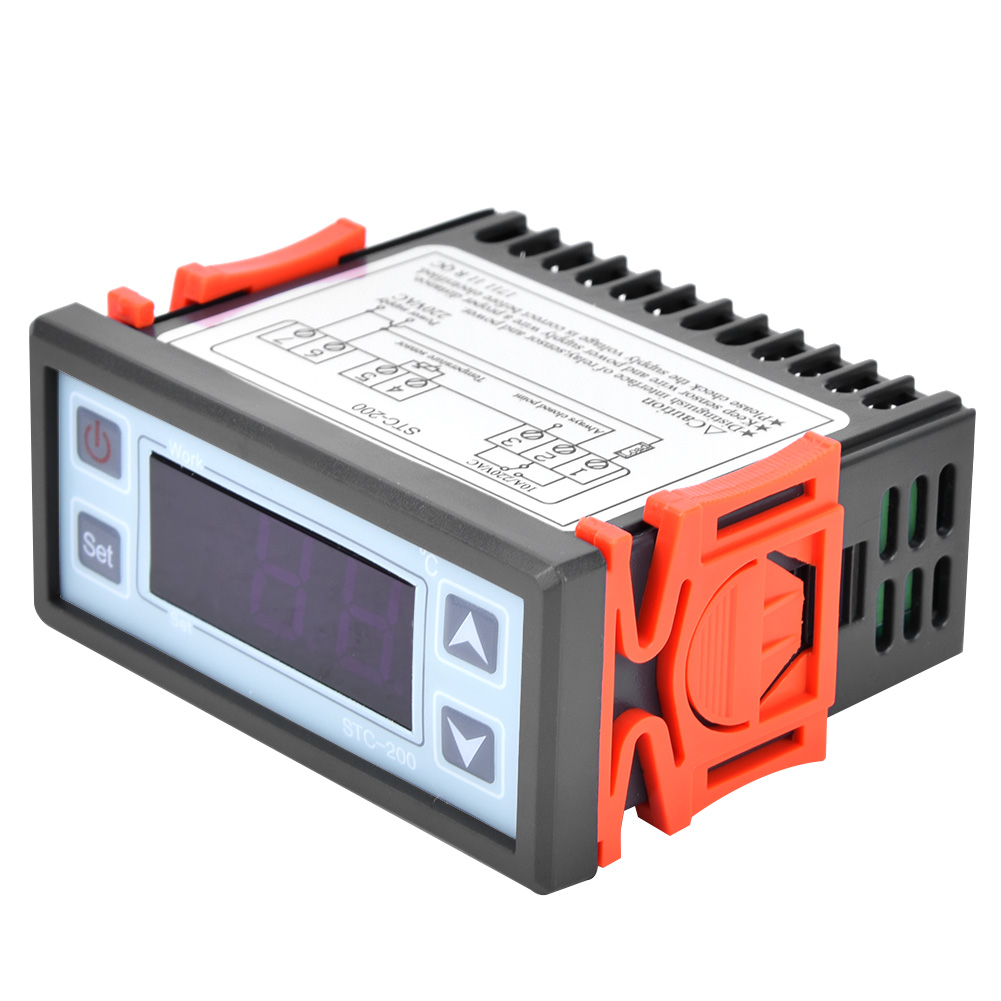Stc-200 Digitaler Mikrocomputer-thermostat-temperaturregler Mit Kühl- Und Heizungsfunktion
