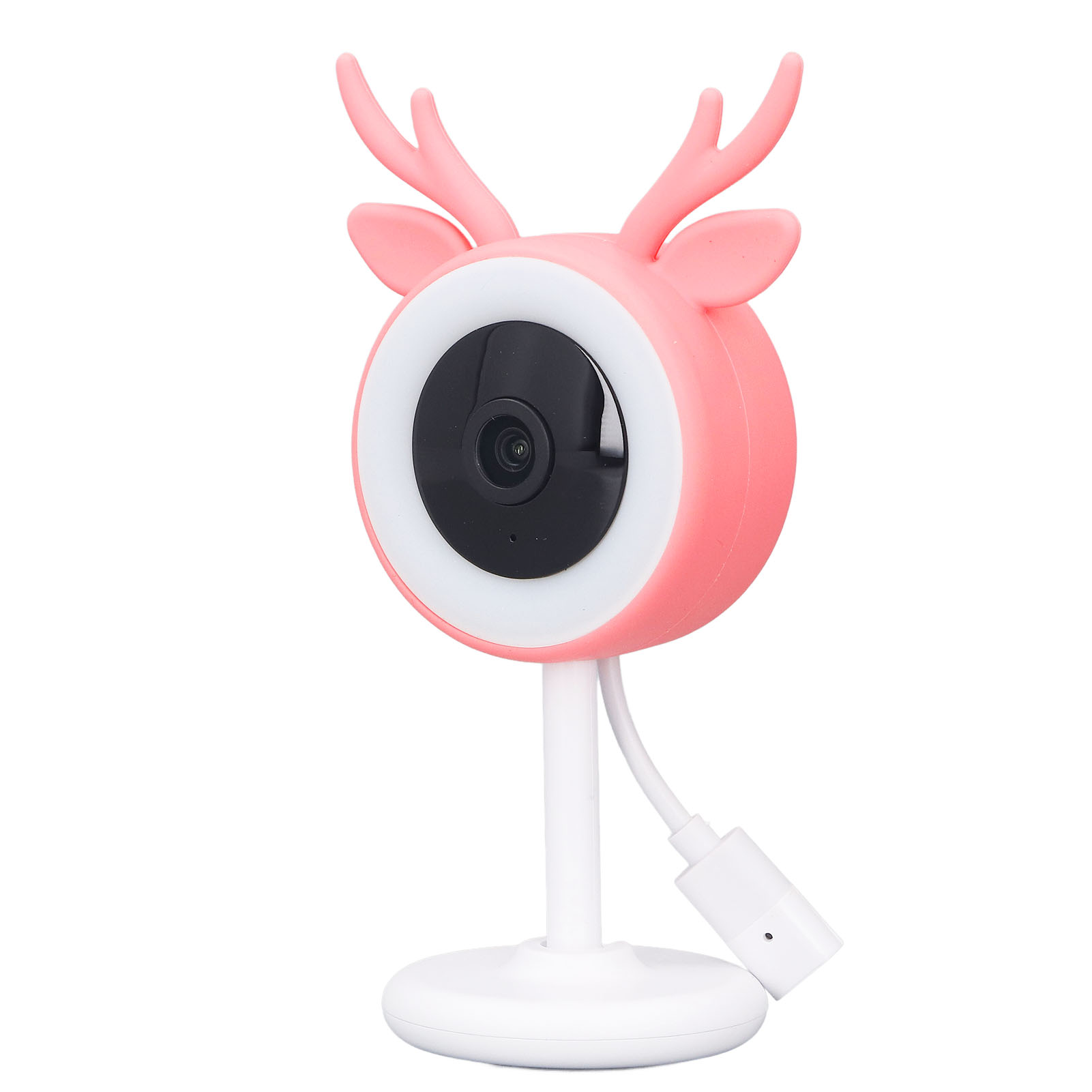 Intelligente Wlan-kamera Mit 3 Mp, Zwei-wege-audio, Infrarot-nachtsicht Und Echtzeit-babyphone Für Den Innenbereich