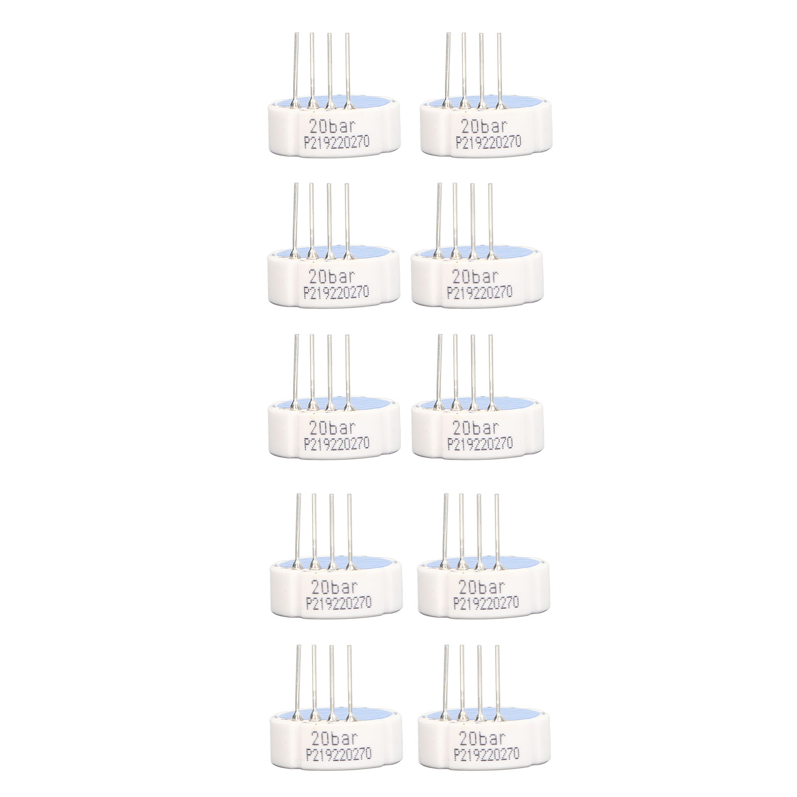 10 Stück Keramik-drucksensoren, Hochpräzise Wasserdruckwandler, Schalter, 2–20 V, 0–20 Bar