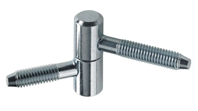 Einbohrband silber 13 x 39 mm Beschläge - Hettich