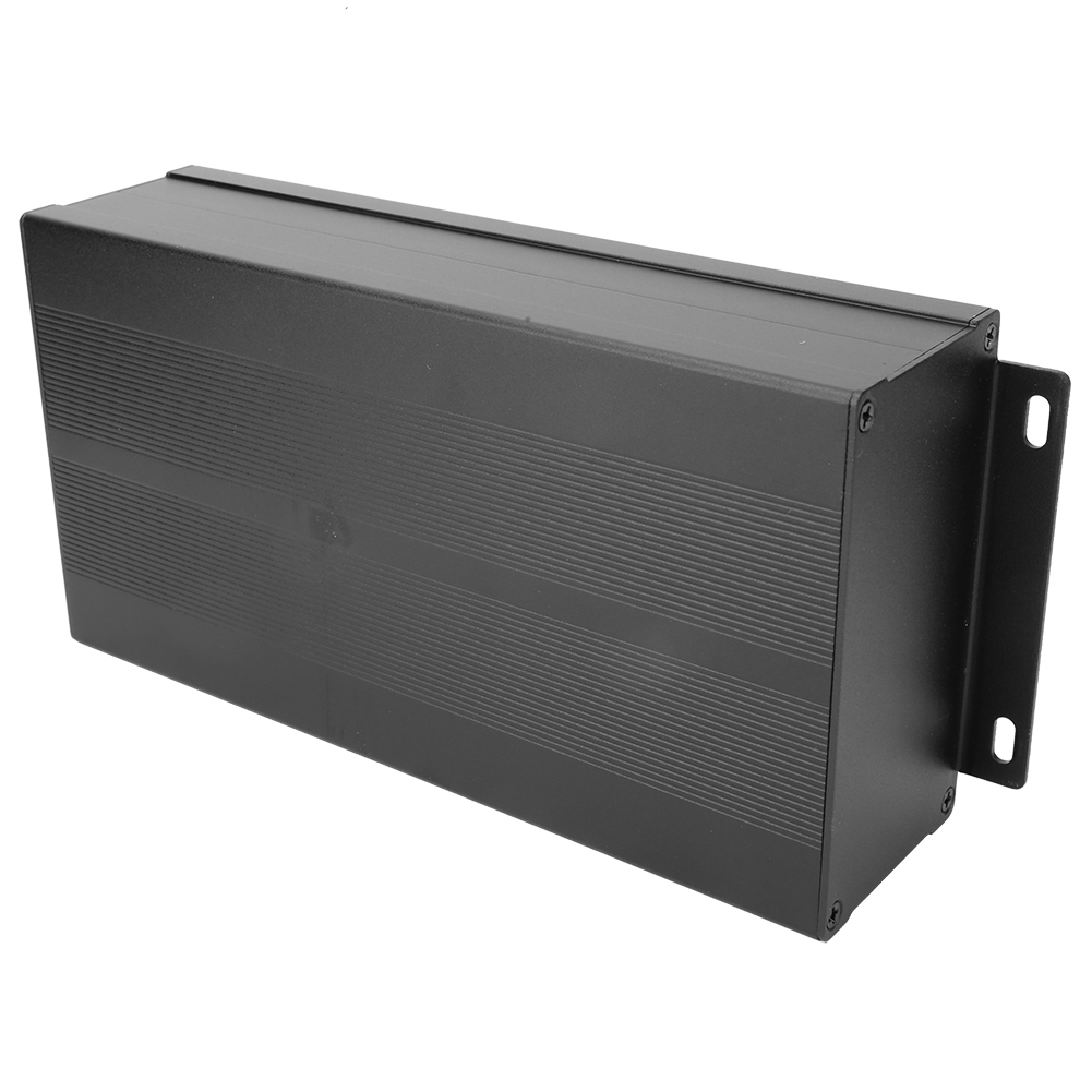 Gehäuse Für Elektronische Diy-leiterplattenprojekte, Aluminiumbox, Kühlgehäuse, Sandfarbene Schwarze Biegeplatte