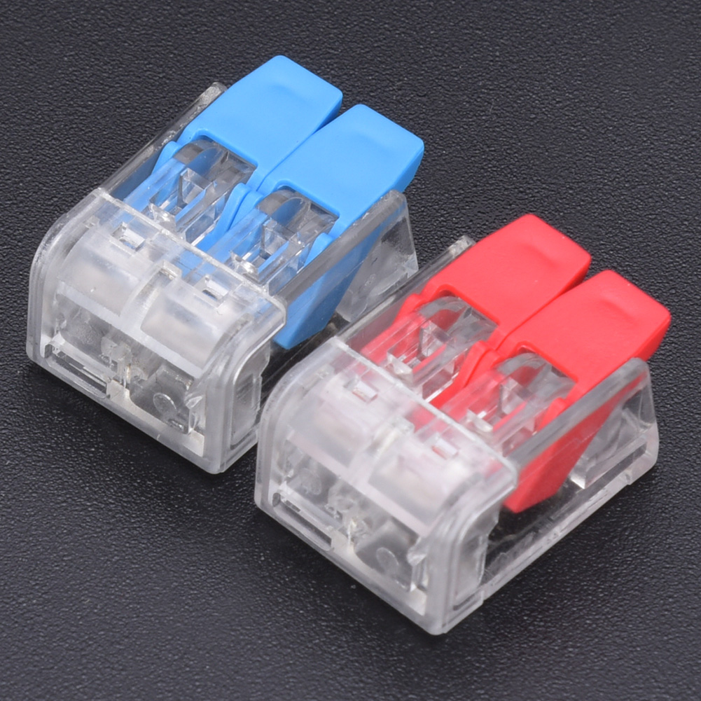 Box-federklemmenblöcke, Steckverbinder Für Elektrische Kabel 11-24awg, Gpct-412, 40 Stück
