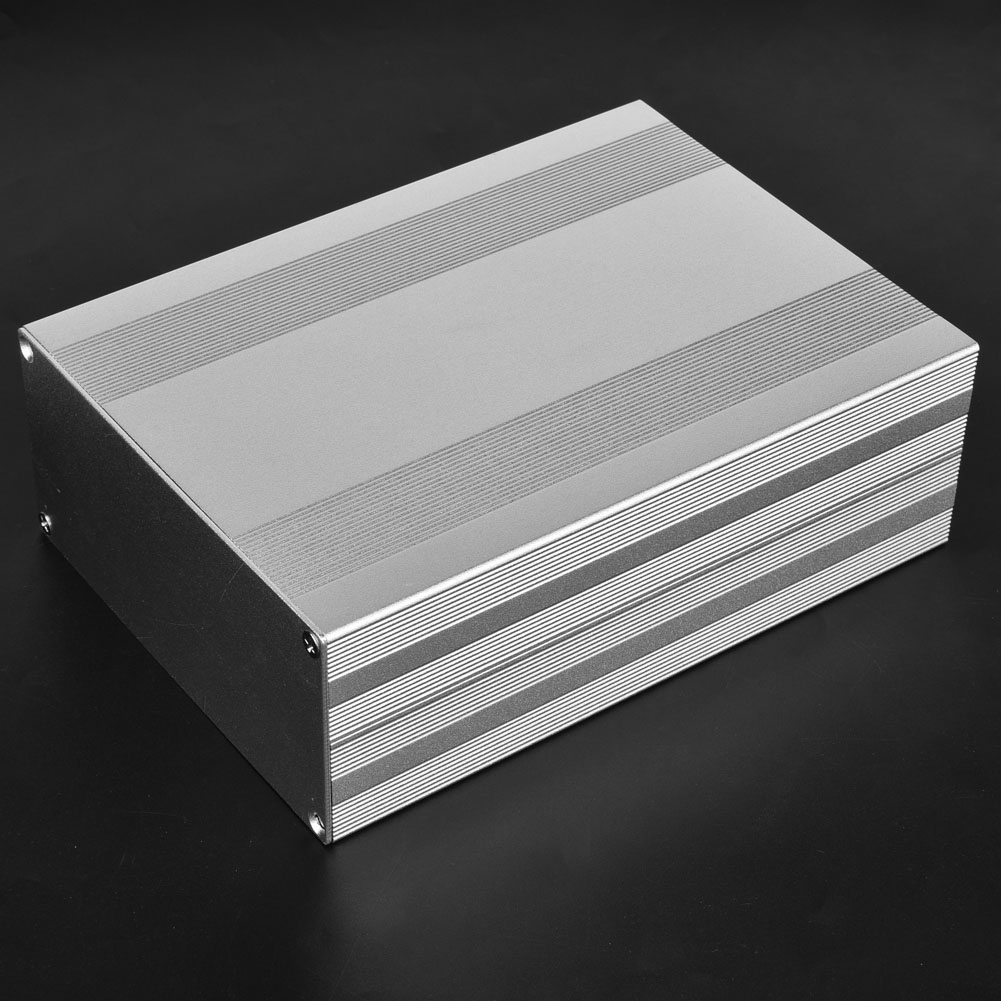 Elektronikprojektgehäuse Aus Silberweißer Aluminiumlegierung Für Leiterplatten, 68 X 145 X 200 Mm