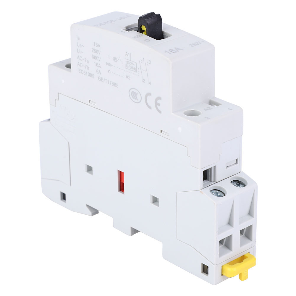 2p16a Haushalts-wechselstromschütz Mit Manueller Steuerfunktion Für Gebäudeelektrik 230v (2ö)