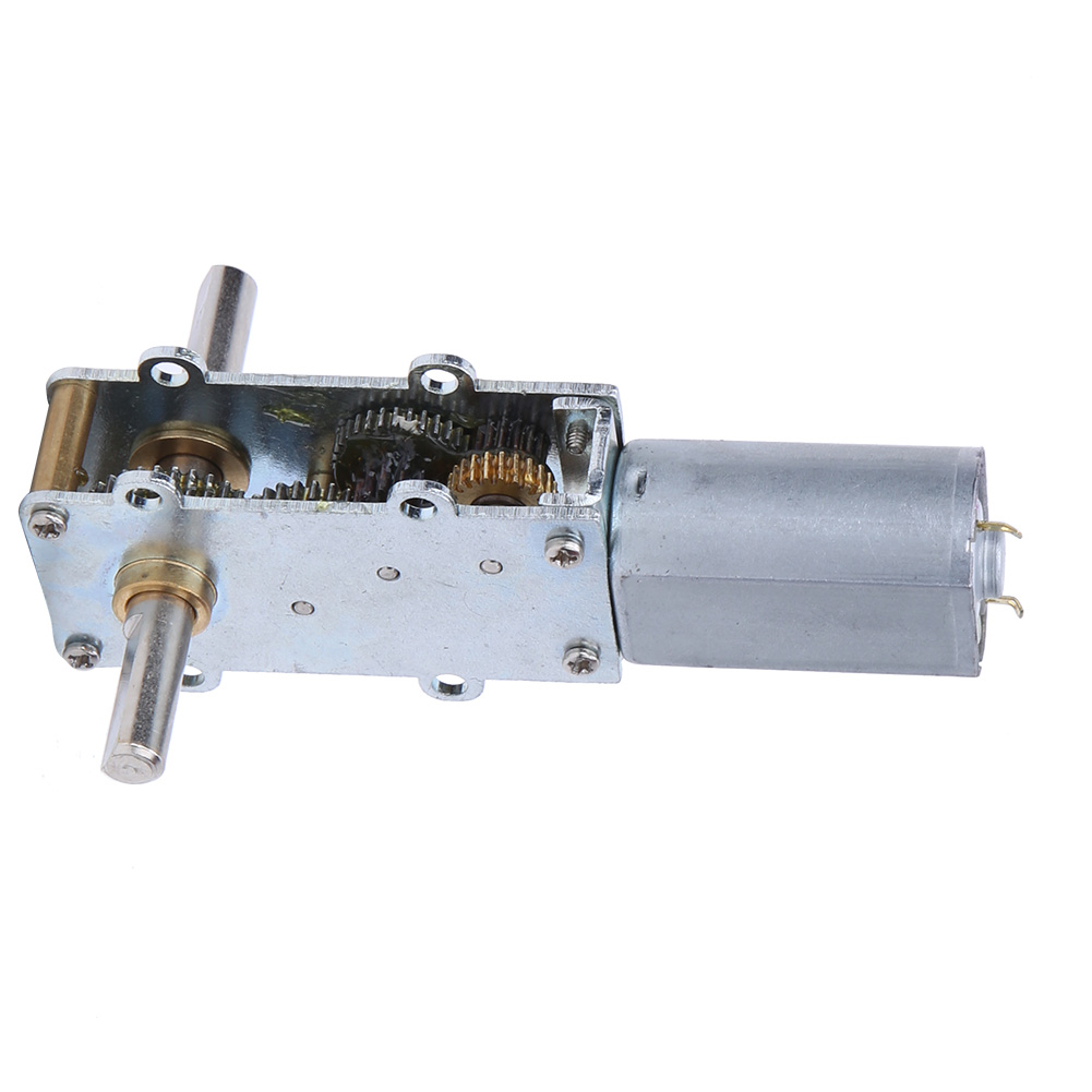 Hochdrehmoment-schneckengetriebemotor Für Elektrische Vorhänge Und Präsentationsständer, 12 V, 0,5 A, Wgf180-5512v, 59 U/min