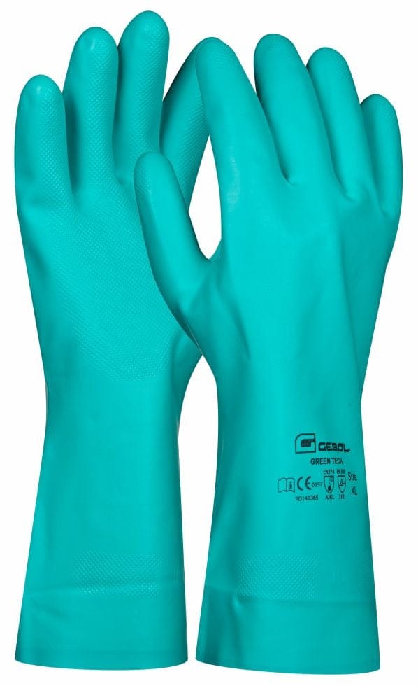 Gebol - Handschuh Green Tech Größe: l Arbeitshandschuh Schutzhandschuh Handschuhe