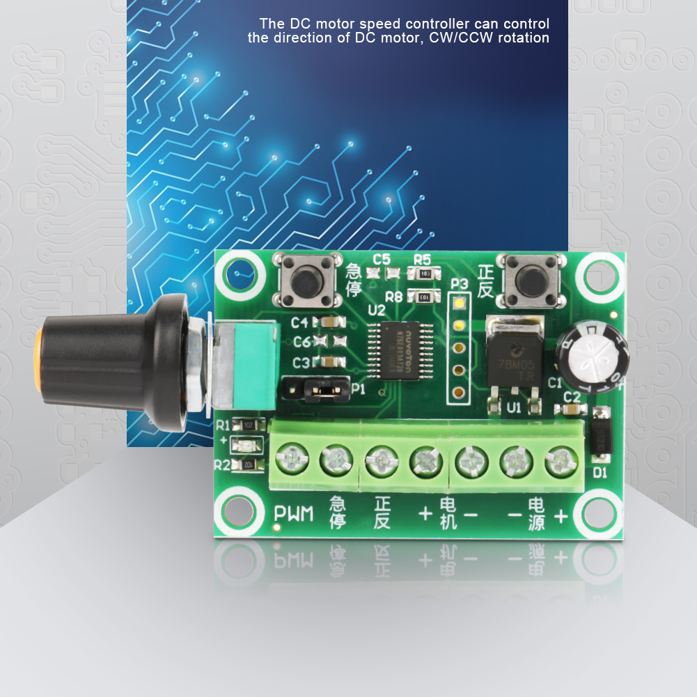 6-30v Dc Bürstenloser Motor Pulsweiten-pwm-drehzahlregler-schalter