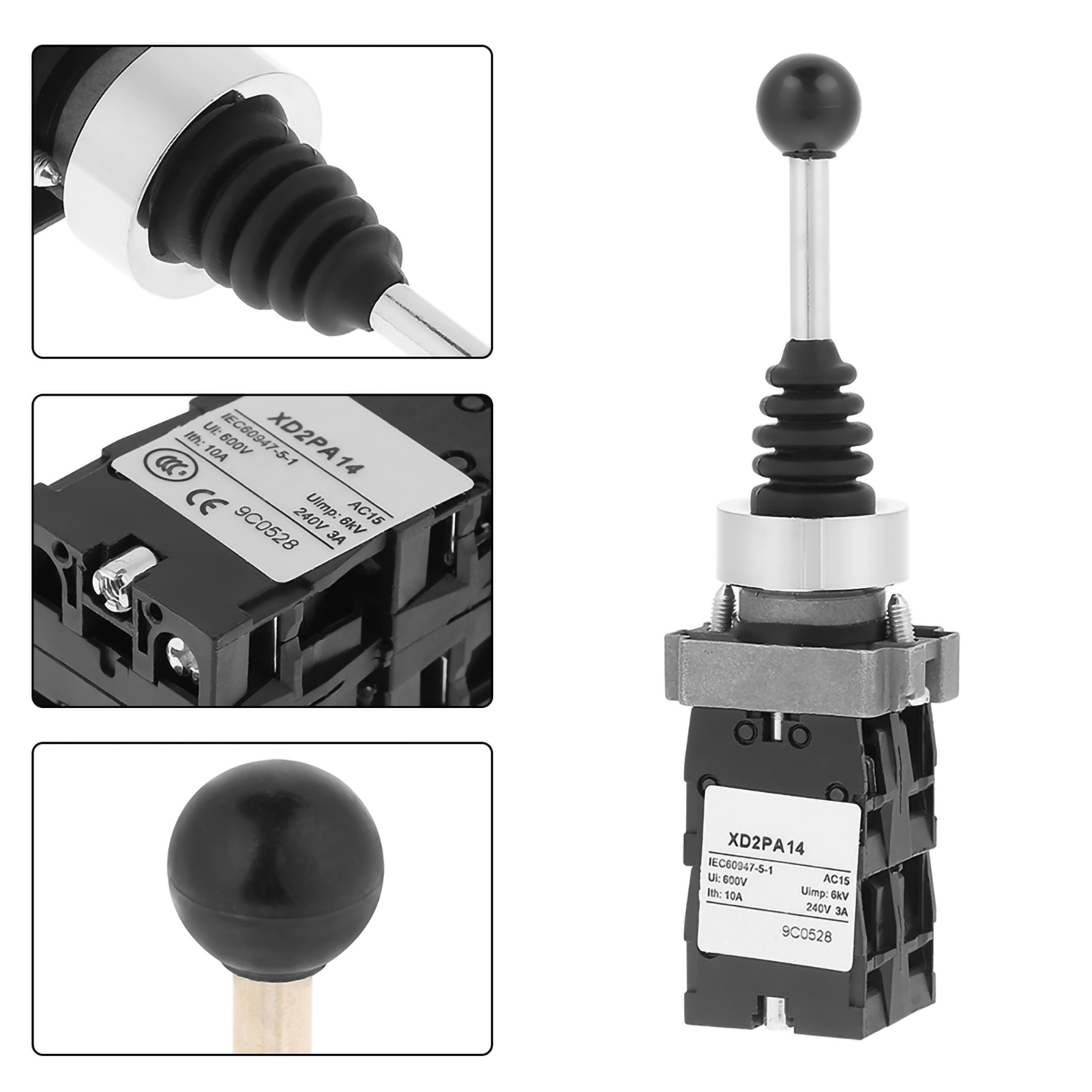 1 Stück Xd2pa14 4no 4-positionen-joystick-schalter Mit Verriegelung