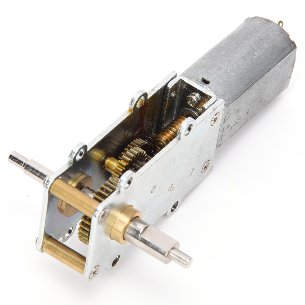 Schneckengetriebemotor, Elektromotor Für Elektrisches Spielzeug, Drehzahlreduzierungsmotor, Dc 3–24 V, Für Vielfältige Anwendungen, 59 U/min