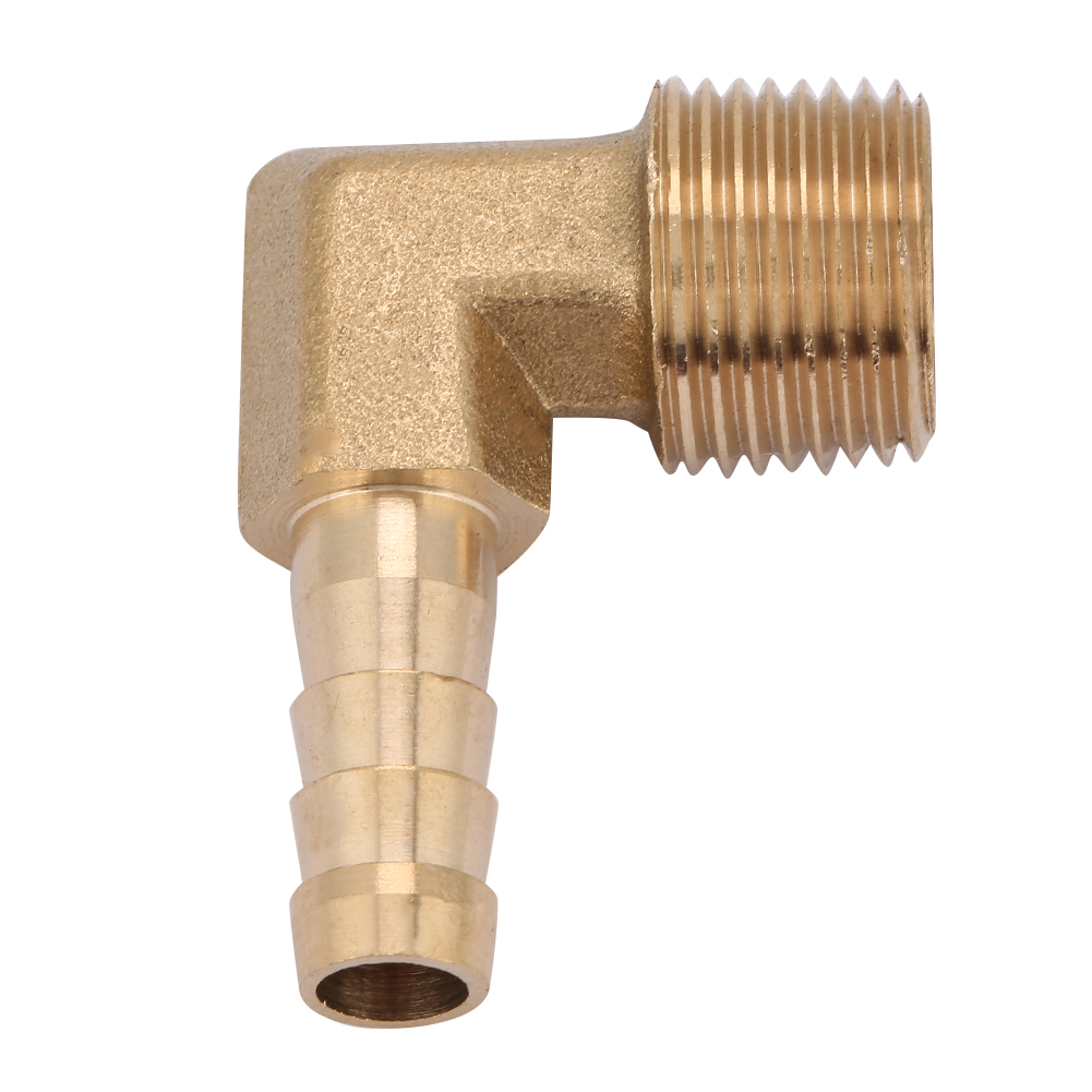 2-teiliges Set G3/8 Messing-winkel-schlauchkupplungs-verbinder-adapter-fitting Mit Außengewinde (8 Mm)