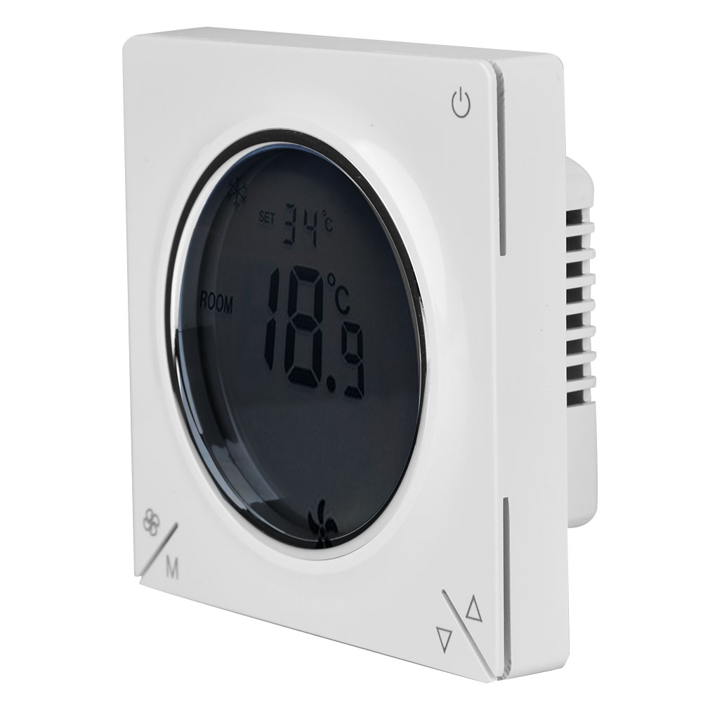 Lcd-klimaanlage Mit Gebläsekonvektor, Zentralthermostat, Kühlung, Heizung, Raumtemperaturregler