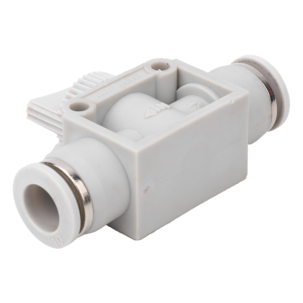 Kunststoff-absperrventil Hvff-schaltventil Schnellkupplungsverbinder Für Pneumatische Automatisierungsanlagen 10 Mm