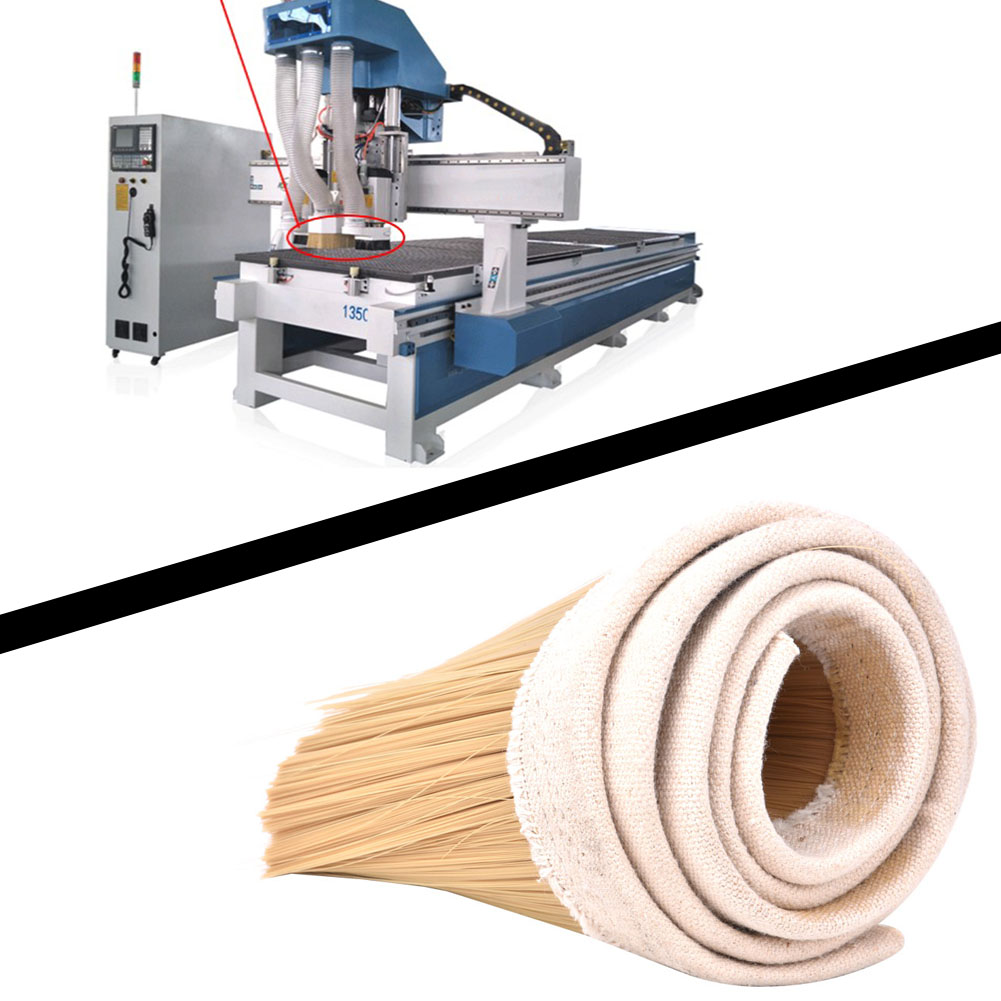 Staubabscheider-abdeckbürste Für Graviermaschinen, 100 Mm Hohe Staubsaugerbürste