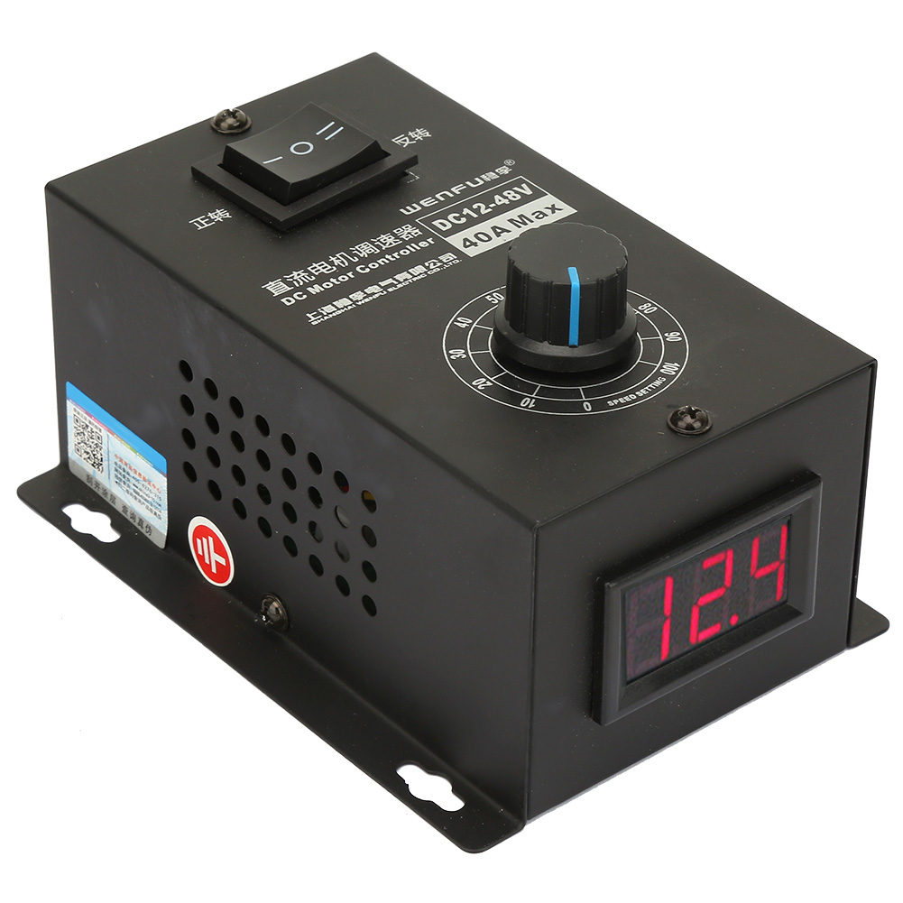 Drehzahlreglermodul Für Bürstenmotoren, 12 V Bis 48 V Dc, 40 A, Elektrischer Regler