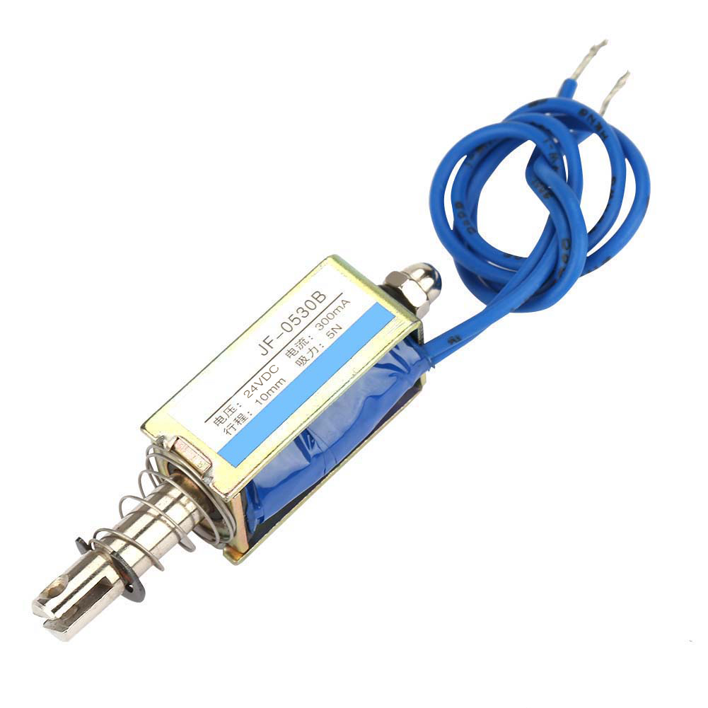 Automatisierungssteuerung 6/12/24 V Dc 300 Ma Dc Zug-elektromagnet 5 N Einzugsbereich 10 Mm (24 V)