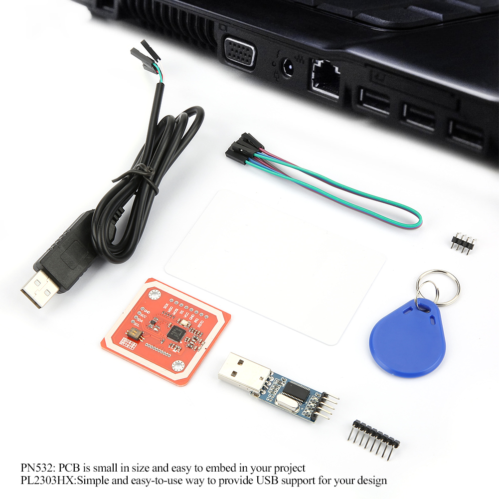 Pn532/pl2303hx Kombinationsleser Mit Nfc (near Field Communication), Vollständiger Verschlüsselung Und Kartenreplikation