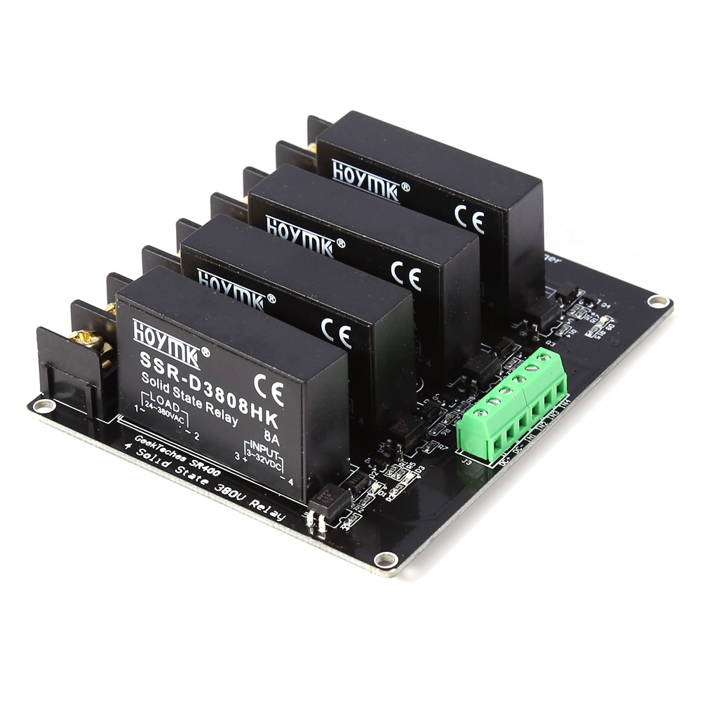 380v 8a 4-kanal-solid-state-relaismodulplatine (ssr-schaltersteuerung)