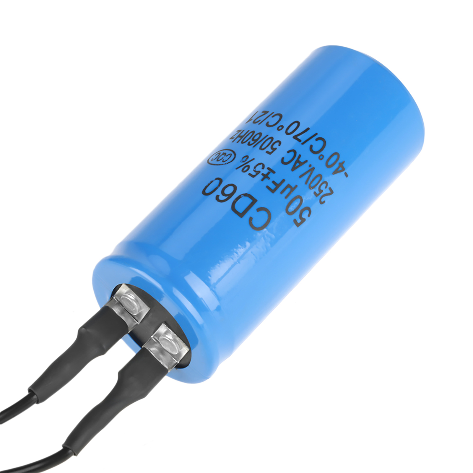 Cd60 Betriebskondensator Mit Anschlusskabel 250 V Ac 50 Μf 50/60 Hz Für Motor-luftkompressor