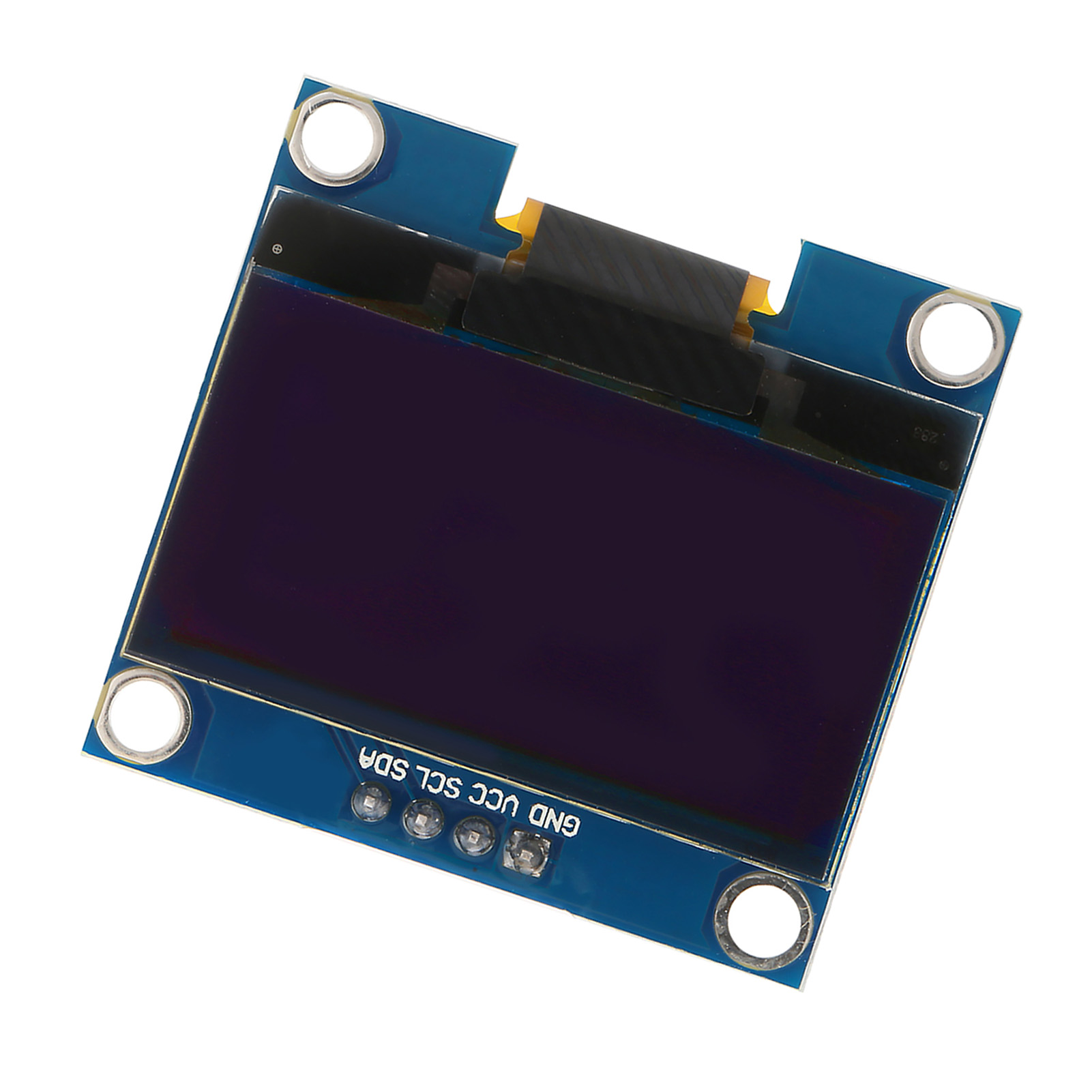 1 Stück 1,3-zoll-oled-displaymodul, Iic/i2c-kommunikation, 128x64 Pixel, Weiße Textfarbe