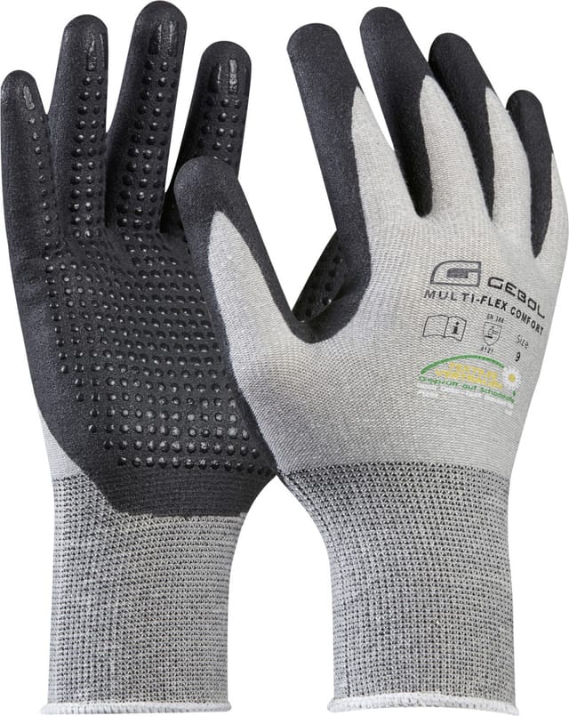 Handschuh Multi Flex Comfort Größe: 11 Gartenhandschuh Arbeitshandschuh - Gebol