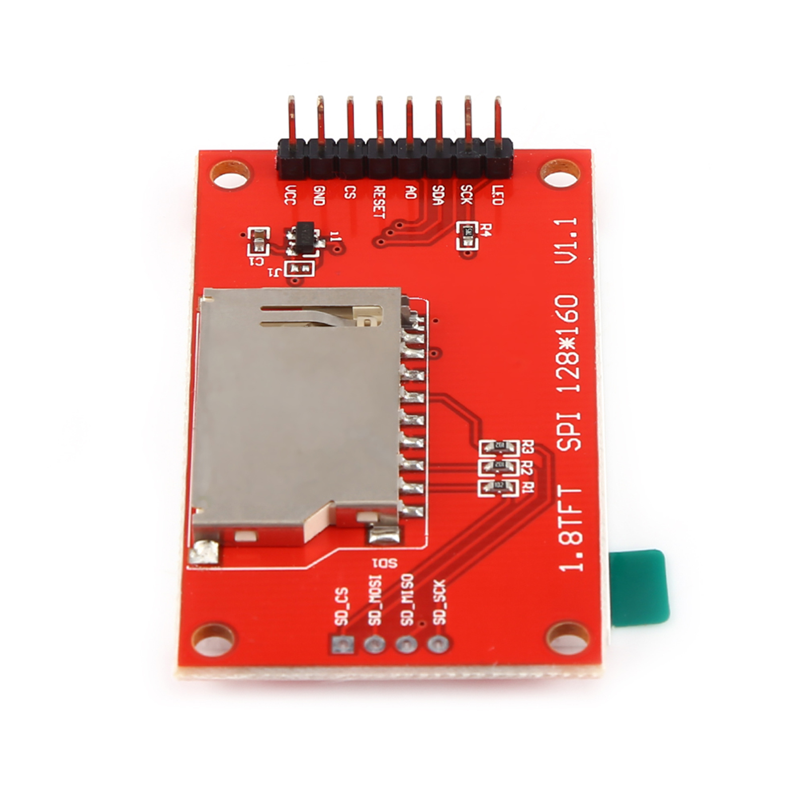 1,8-zoll-spi-tft-lcd-displaymodul St7735 128x160 51/avr/stm32/arm 8/16 Bit