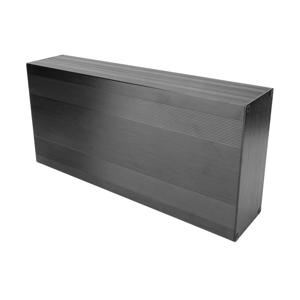 Geteiltes Aluminium-kühlgehäuse, Elektronikbox Für Verstärker Und Gps (300 Mm)